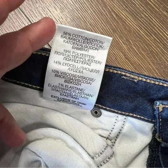 Silver Jeans Robson Jegging Dark Wash jean SZ 30/10 - Picture 7 of 8